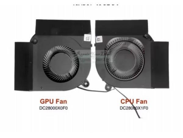 CPU VENTILATOR za prenosnik Acer Nitro 5 AN517-41 AN517-52 54 AN515-44 AN515-55 AN515-56 AN515-57 DC28000X1F0 DC28000X0F0